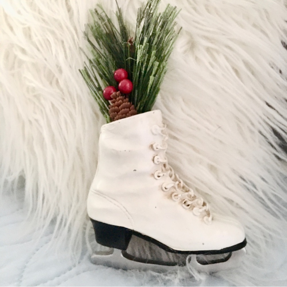 Ice Skate Christmas Ornament